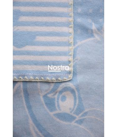 Детское одеяло SUMMER 80-1013-LIGHT BLUE 10