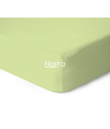 Trikotaažist voodilina kummiga JERSEY JERSEY-SHADOW LIME 120x200 cm