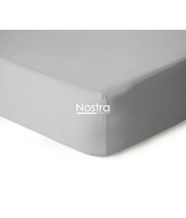 Trikotaažist voodilina kummiga JERSEY JERSEY-GLACIER GREY 120x200 cm