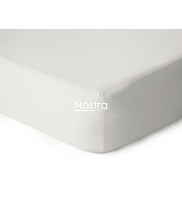 Trikotaažist voodilina kummiga JERSEY JERSEY-OFF WHITE 120x200 cm