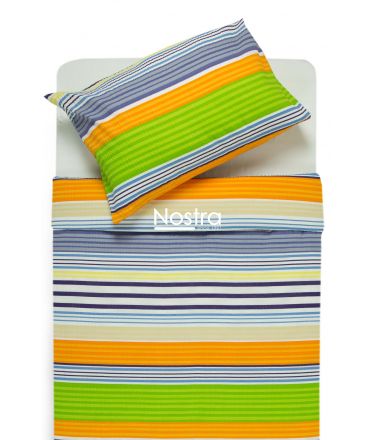 Seersucker bedding set ELIZABETH 30-0525-ORANGE