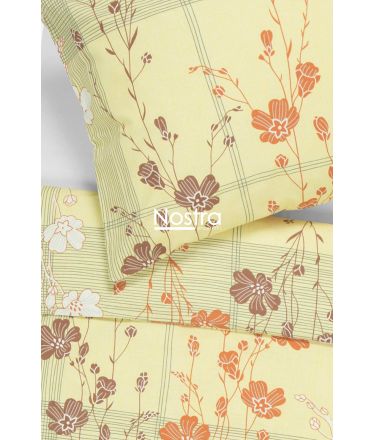 Cotton bedding set DORINA 20-0530-TERRA 140x200, 50x70 cm