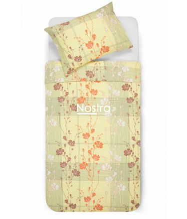 Cotton bedding set DORINA 20-0530-TERRA 140x200, 50x70 cm