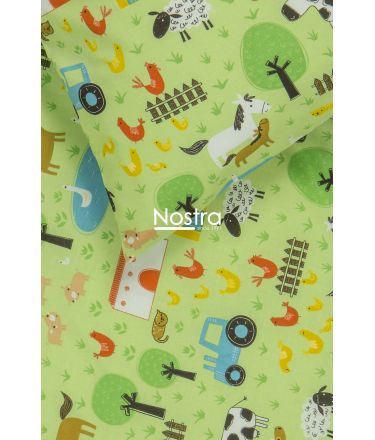 Voodipesu lastele FARM 10-0513-GREEN 100x145, 40x60, 107x150 cm