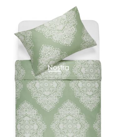 PREMIUM maco sateen bedding set CALI 40-1174-MINT 140x200, 50x70 cm