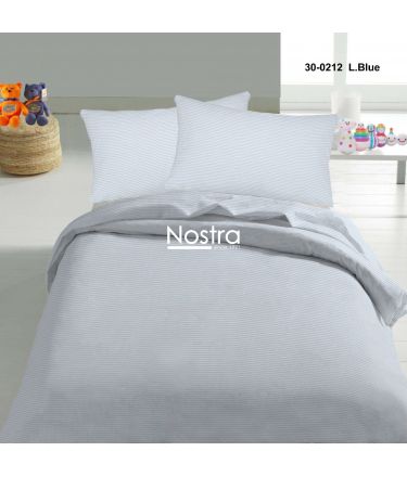 Voodipesu lastele CLASSIC STRIPES 30-0212-LIGHT BLUE 140x200, 50x70 cm