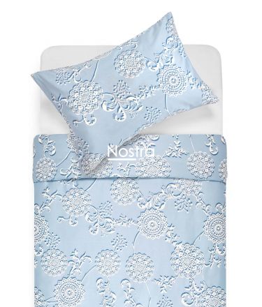 PREMIUM maco sateen bedding set COLETTE 20-0034-POWDER BLUE