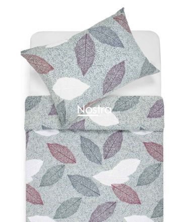 Polycotton bedding set ABSTRACT 40-1212-GREY 140x200, 50x70 cm