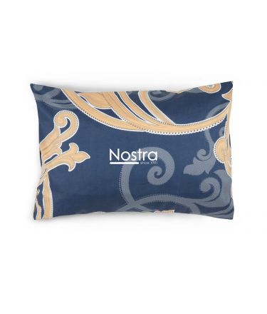 Satiinist voodipesu ALAYNA 40-1040-DARK BLUE 200x220, 50x70 cm