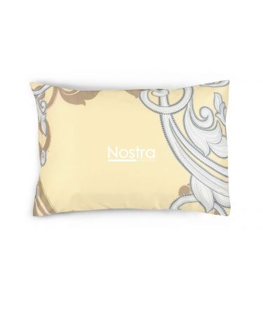 Satiinist voodipesu ALAYNA 40-1040-BEIGE 200x220, 50x70 cm