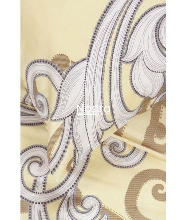 Satiinist voodipesu ALAYNA 40-1040-BEIGE 200x220, 50x70 cm