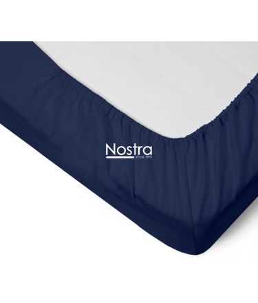 Fitted sateen sheets 00-0402-BLUE