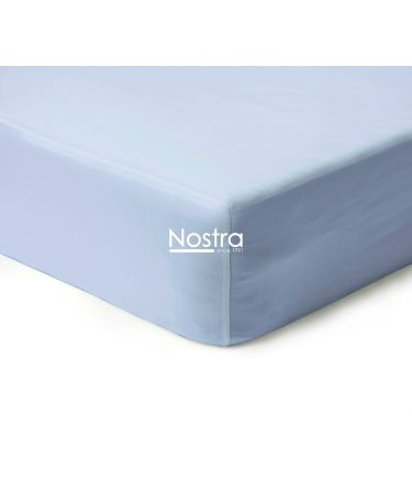 Fitted sateen sheets 00-0186-FOREVER BLUE