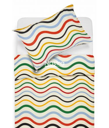 Children bedding set WAVES 30-0744-MULTI 140x200, 50x70 cm