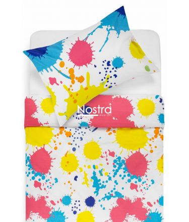 Voodipesu lastele PAINT 10-0105-MULTI 140x200, 50x70 cm