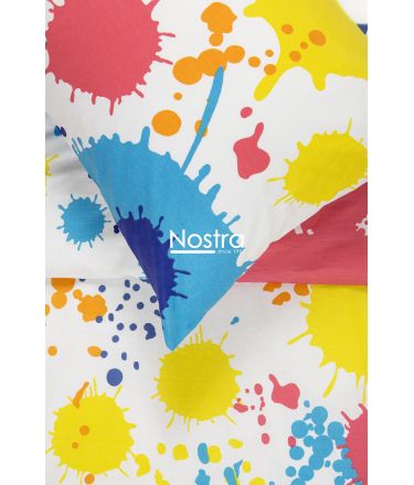 Voodipesu lastele PAINT 10-0105-MULTI 140x200, 50x70 cm