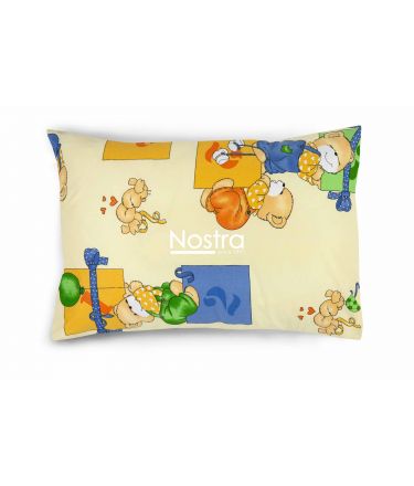 Children bedding set TEDDY 10-0056-LIGHT CREAM 100x145, 40x60, 107x150 cm