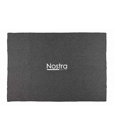 Blanket ZELANDIA LUX-450 DOUBLE FACE-DARK GREY GREY