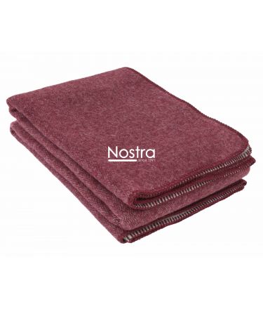 Blanket ZELANDIA LUX-450 DOUBLE FACE-RED GREY 140x200 cm