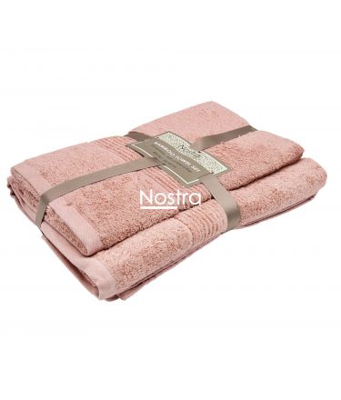 Bambusest rätikute komplekt BAMBOO-600 T0105-ROSE