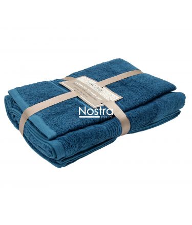 Bambusest rätikute komplekt BAMBOO-600 T0105-MOROCCAN BLUE