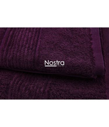 Bambusest rätikute komplekt BAMBOO-600 T0105-DARK PLUM 50x100, 70x140 cm