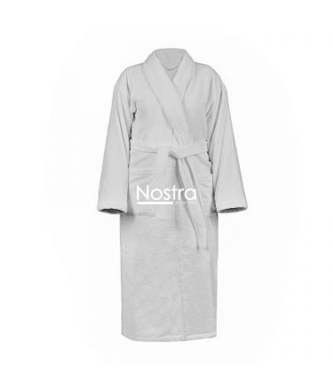 Bathrobe VELOUR-430 430 BATHROBE-LIGHT GREY XXL