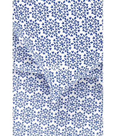 Фланелевое постельное бельё BARRET 40-1438-BLUE 140x200, 70x70 cm