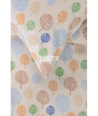 Flanellist voodipesu BLAKE 40-1435-BLUE 200x220, 70x70 cm