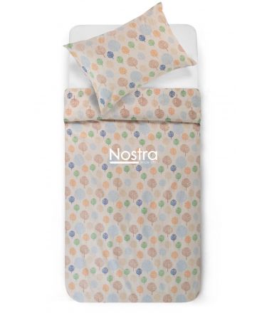 Flanellist voodipesu BLAKE 40-1435-BLUE 200x220, 70x70 cm