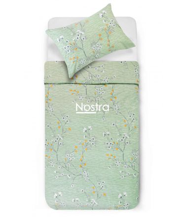 Flanellist voodipesu BRIANNA 20-1751-SAGE 200x220, 50x70 cm