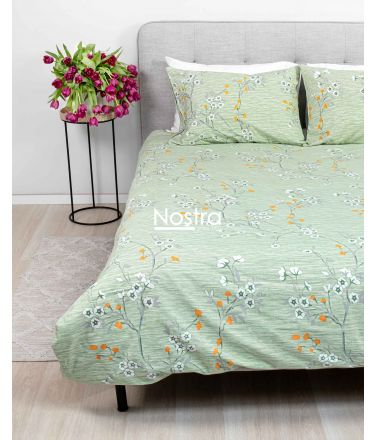 Flanellist voodipesu BRIANNA 20-1751-SAGE 200x220, 50x70 cm