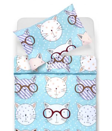 Voodipesu lastele SMART CATS