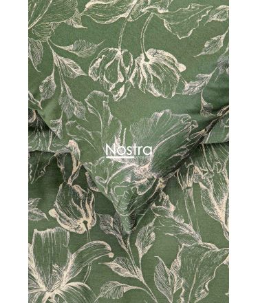 PREMIUM mako-satiinist voodipesu COOPER 20-1732-GREEN 200x220, 50x70 cm