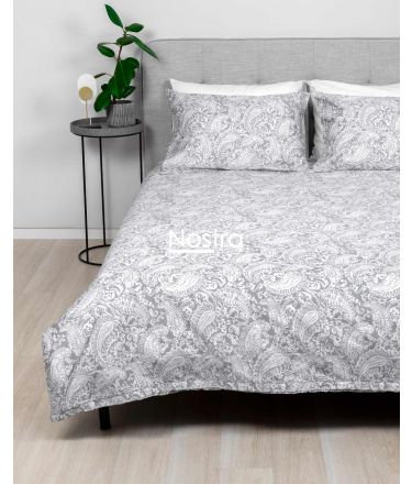 PREMIUM maco sateen bedding set CLAIRE 40-1422-GREY