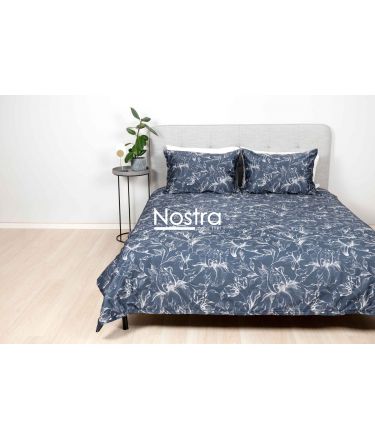 PREMIUM maco sateen bedding set COOPER 20-1732-BLUE