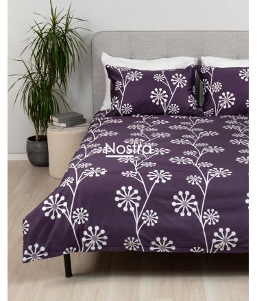 Sateen bedding set ADANA 20-1618-DARK VIOLET