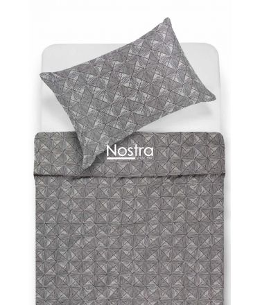 Satiinist voodipesu ALANI 30-0767-DARK GREY 200x220, 70x70 cm