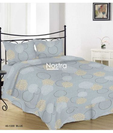 Lõuendriidest voodipesukomplekt DALILA 40-1389-BLUE 200x220, 50x70 cm