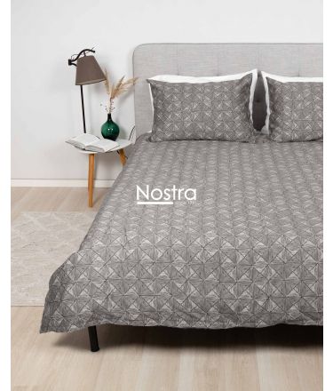 Satiinist voodipesu ALANI 30-0767-DARK GREY 200x220, 70x70 cm