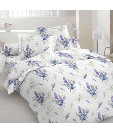 Polycotton bedding set FLOWERS 20-1568-LEVENDER