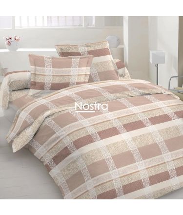 Voodipesu komplekt ABSTRAKT 40-0755-BEIGE 140x200, 50x70 cm