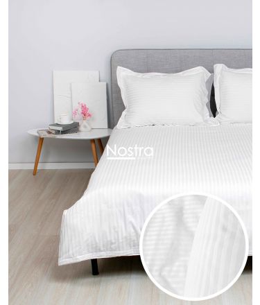 EXCLUSIVE bedding set TAYLOR 00-0000-1 OPTIC WHITE MON 140x200, 50x70 cm