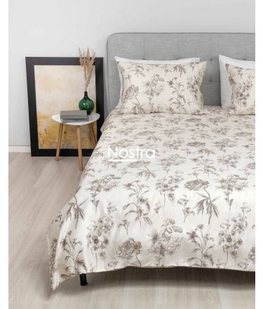 Satiinist voodipesu ALAINA 20-1728-CREAM 200x220, 70x70 cm