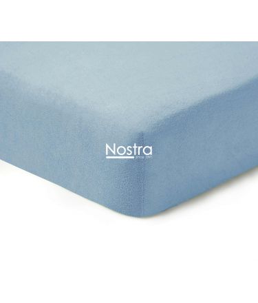 Fitted terry sheets TERRYBTL-LIGHT BLUE 120x200 cm