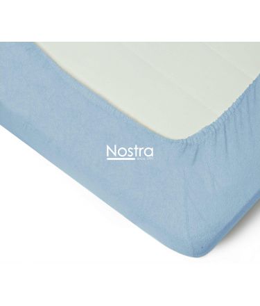 Fitted terry sheets TERRYBTL-LIGHT BLUE 120x200 cm