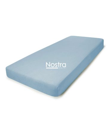 Fitted terry sheets TERRYBTL-LIGHT BLUE 120x200 cm