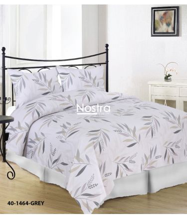 Cotton bedding set DAWSYN 40-1464-GREY 200x220, 70x70 cm