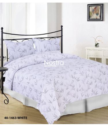 Cotton bedding set DESTINEE 40-1463-WHITE