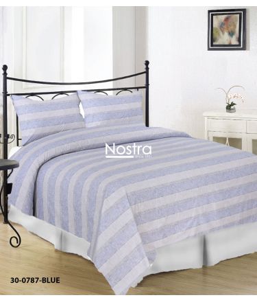 Cotton bedding set DRAYA 30-0787-BLUE